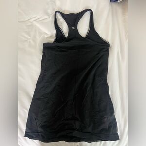 Lulu Lemon Black Racerback Tank